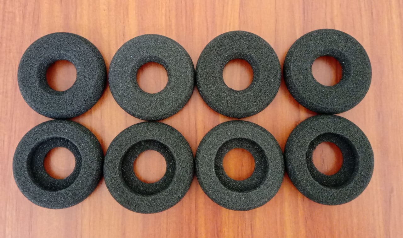 Auricular para espuma tipo dona de alta densidad profesional